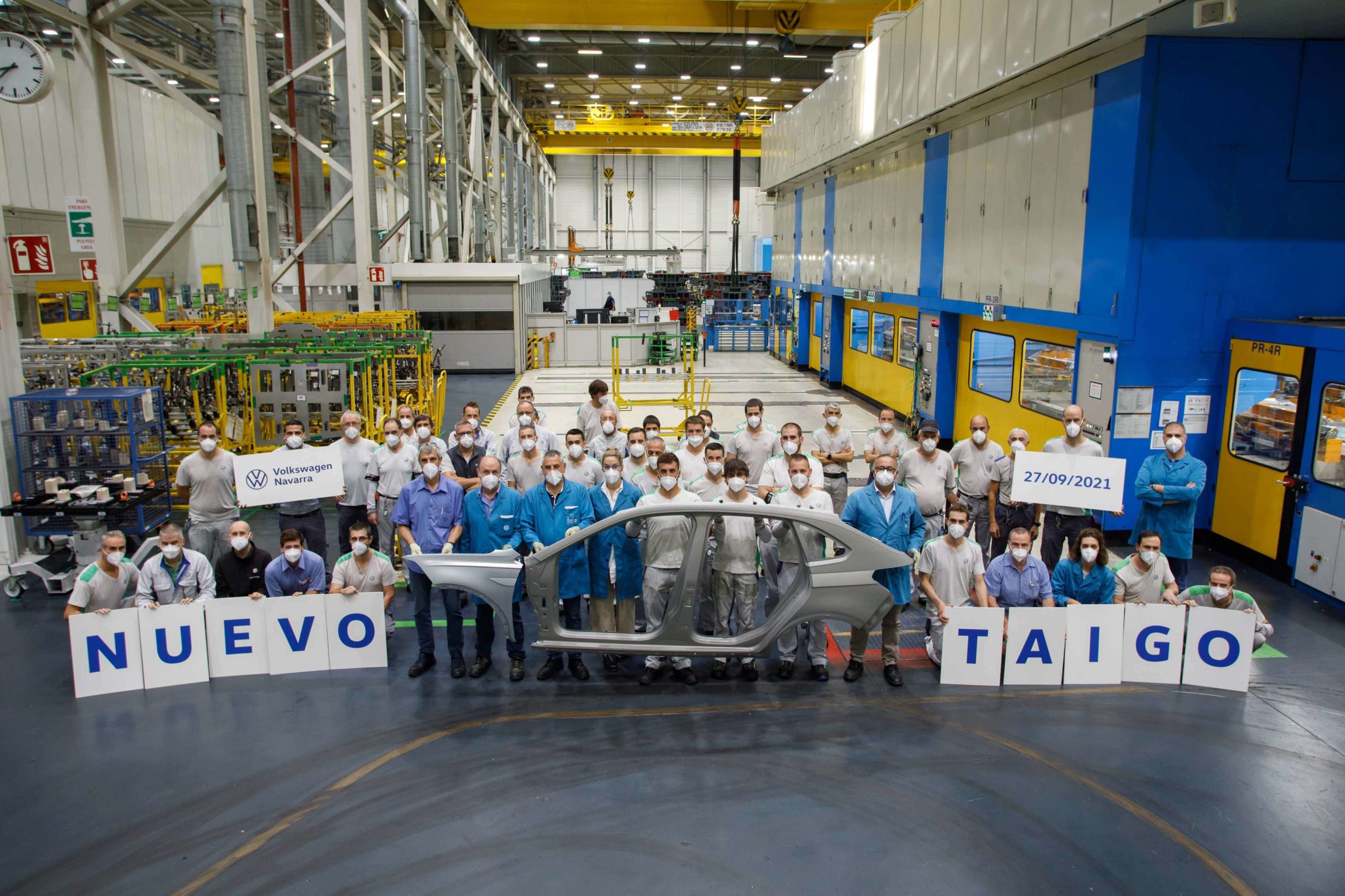 Volkswagen Navarra inicia la produccion en serie del nuevo Taigo en exclusiva para Europa 2